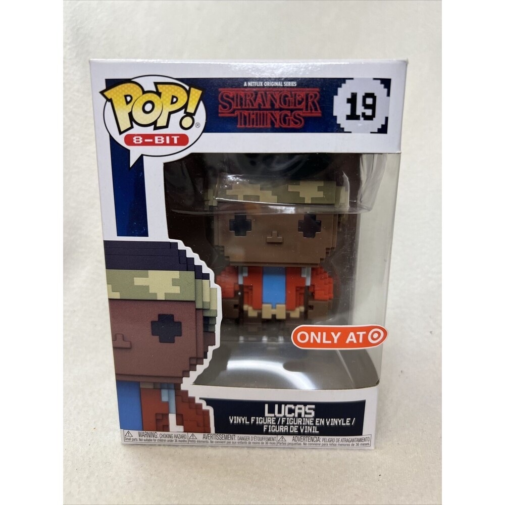 Funko Pop! - 8-Bit - Stranger Things - Lucas #19 -‎ Target Exclusive Figure